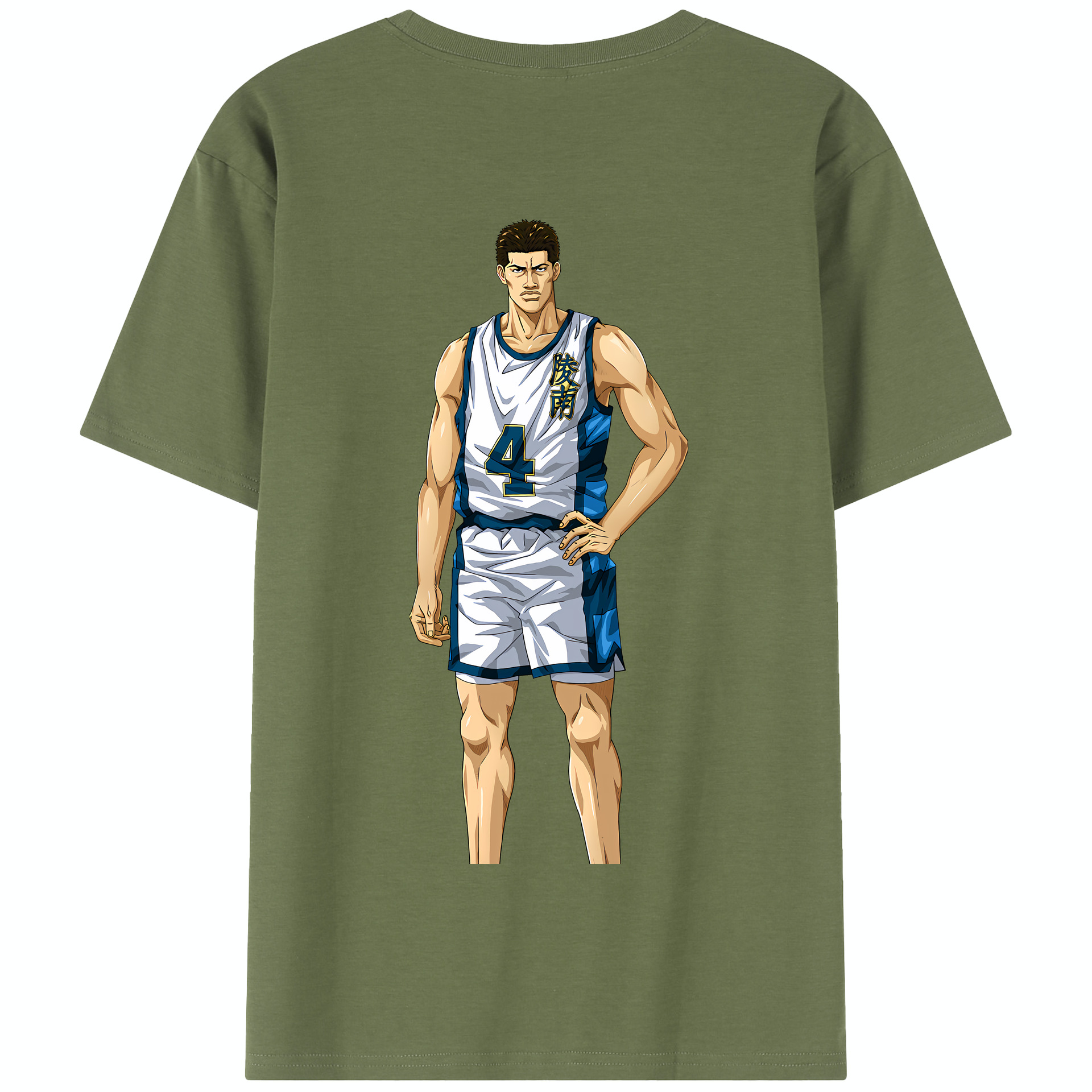 SLAM DUNK／スラムダンク 綿100％半袖Tシャツ（背面プリント）